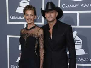Faith Hill  and Tim McGraw; Country Music couple