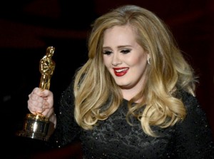 Adele at the 85th Oscars