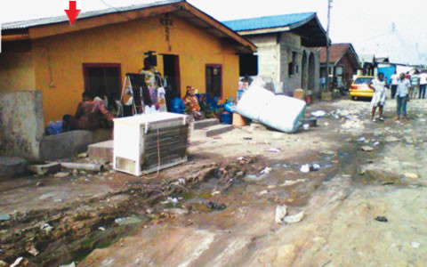One-of-the-houses-arrowed-where-some-suspected-Boko-Haram-members-were-arrested-by-soldiers-and-men-of-the-State-Security-Service-at-Aromire-Street-Ijora-Lagos-480x300