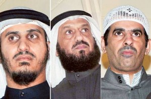Bader Al Dahum, Falah Al Sawwagh and Khalid Al Tahus