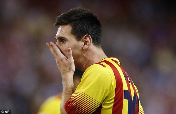 Messi Will Have a Scan on His Left Thigh Injury On Thursday.