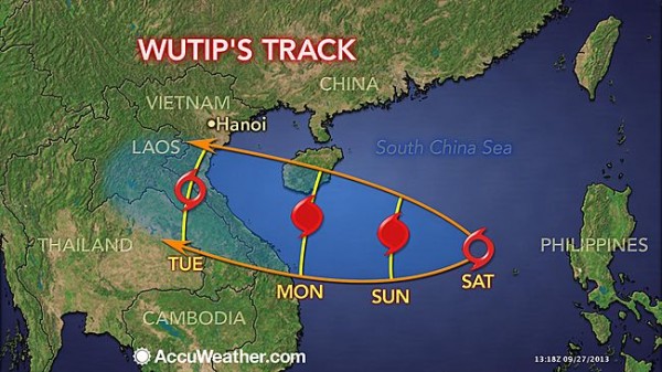 Typhoon Wutip