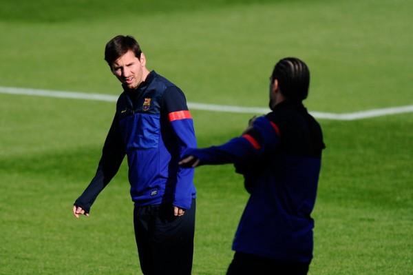 Messi Back to Training.