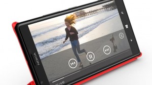 Nokia Lumia 1520 large-screen phone, or phablet