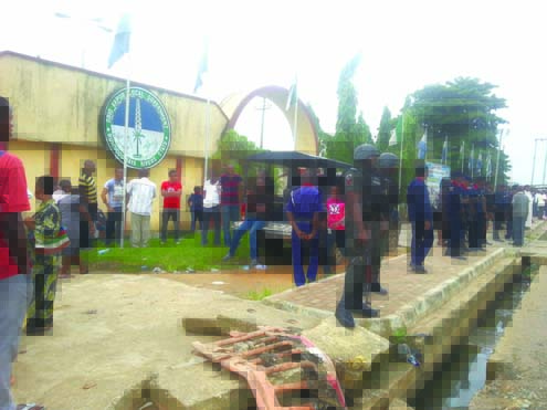 OBIO/AKPOR LOCAL GOVERNMENT COUNCIL OCCUPIED BY SECURITY OPERATIVES