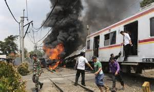 Indonesia train accident