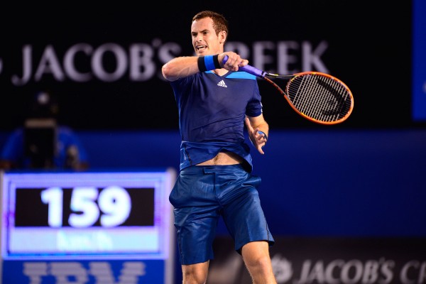 Andy Murray Eases Past Frenchman Vincent Millot On Day Four of the Australian Open. © Ben Solomon for Tennis Australia.
