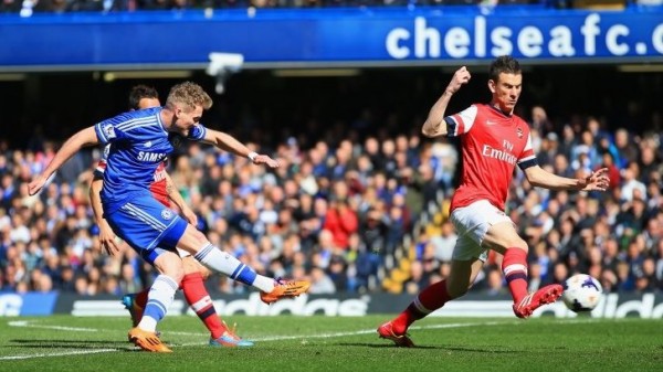 Andre Schurrle Doubled Arsenal's Goal. Getty Image.