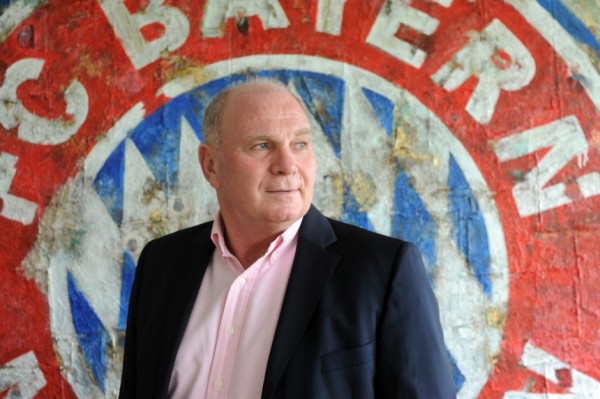 Uli Hoeness in a Munich Court Over Tax Evasion Accusation. 