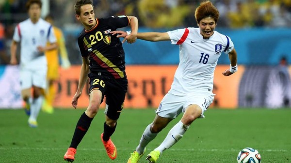 Manchester United's Adnan Januzaj Dazzled as 10-Man Belgium Knock South Korea Out of the World Cup.