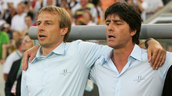 Jurgen Klinsmann and Joachim Loew in their Days In Charge of Germany Team.