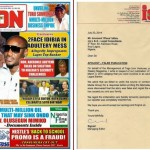 Icon mag apologizes to 2face over pregnancy story after he sued for N100m