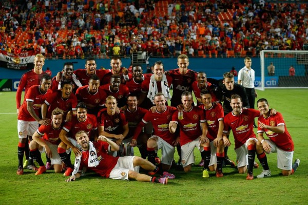 Manchester United Win ICC Cup in Miami. Image: Man Utd via Getty Image.