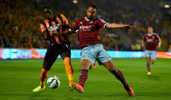 Mo Diame Scored on in His Hull City Debut at Home to His Former Club West Ham. Image: Getty