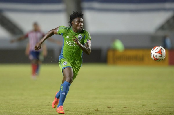 Obafemi Martins Has Now Scored 15 Goals in the Ongoing 2014 MLS Season. Image: Kirby Lee-USA TODAY Sports.