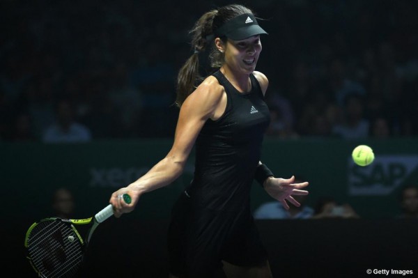Ana Ivanovic Records Her First Win in Singapore Against Eugenie Bouchard.  