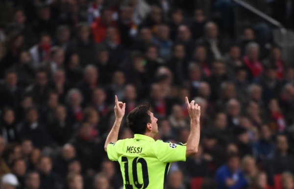 Lionel Messi Achieved the Record Mark in 90 Matches to Raul's 142. Image: AFP. 