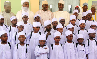PRESIDENT GOODLUCK JONATHAN COMMISSIONED THE FIRST MODEL ALMAJIRI BOARDING PRIMARY SCHOOL IN SOKOTO STATE