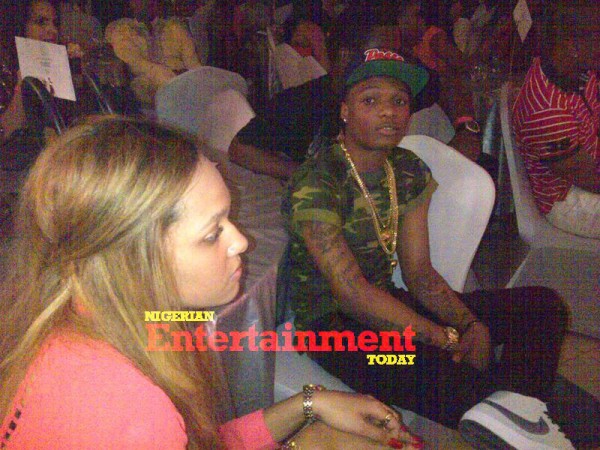 WIZKID AND TANI AT BANKY W's CONCERT