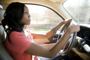 Woman-driving