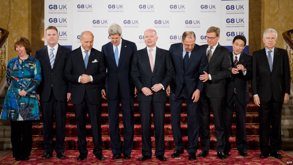 G8  ministers