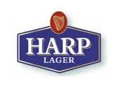Harp Premium Lager.