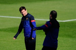 Leo Messi in Training