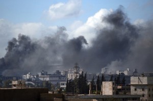 Syria launch attacks on Damascus