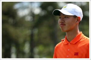 The Young Golfing Sensation From China, Tianlang Guang.