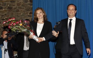 Francois Hollande & Valerie Trierweiler