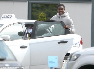 Micah Richards will have to be doing this so often. Get in the back sit!
