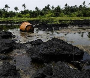 polluted ogoni land