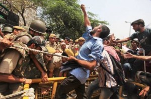 protest in India