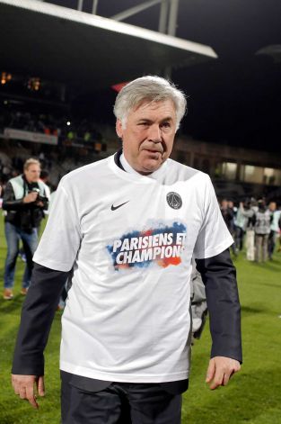 Carlo Ancelotti Led PSG to Their First Ligue Un Title In 14 Years.