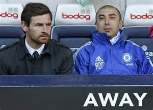 Andre Villas- Boas and Di Mateo Before his Departure.