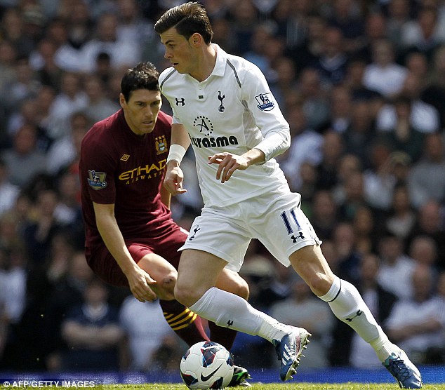 G. Bale Against G. Barry at White Hart Lane.