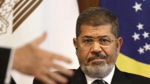 Egyptian president Mohammad Mursi