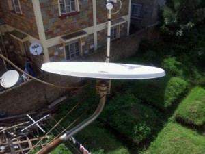 dstv decorder and a dish Electronics