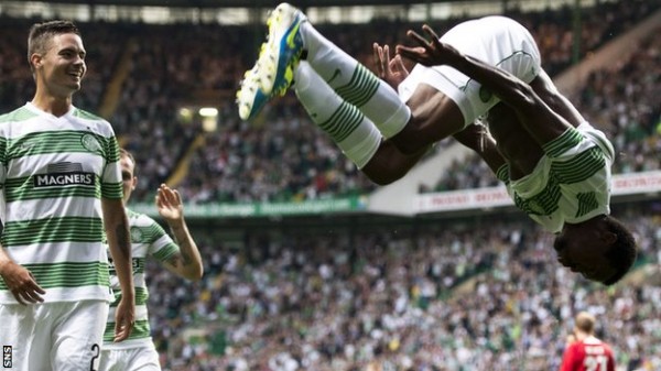 Ambrose Celebrates Scoring.