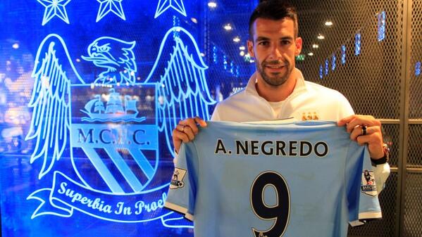 New Addition: Alvaro Negredo.