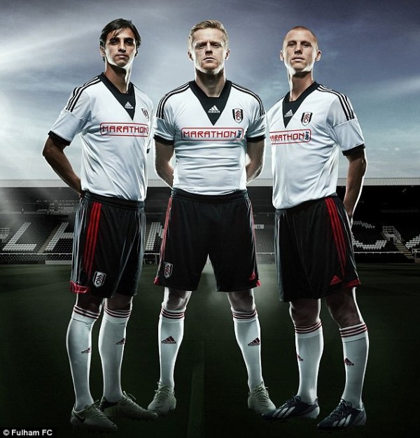 Fulham FC's Home Kit.