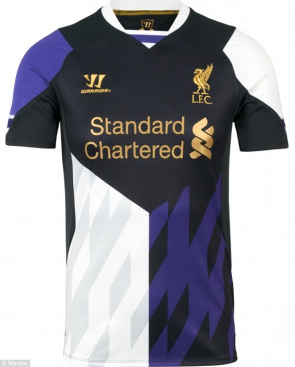 Liverpool's New Away Kit.
