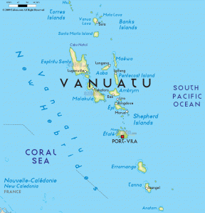 Vanuatu-map