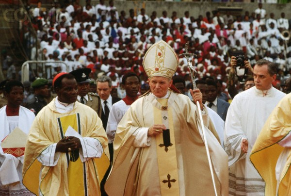 Pope John Paul II Visits Nigeria