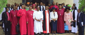 Anglican priests at the Synod Opening 2013