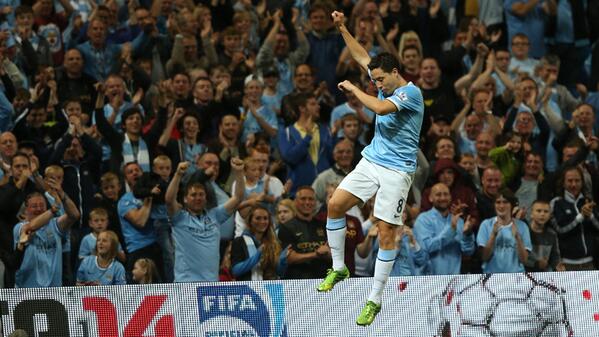 Samri Nasri Added the Fourth Goal of the Night to the Delight of the Fans.