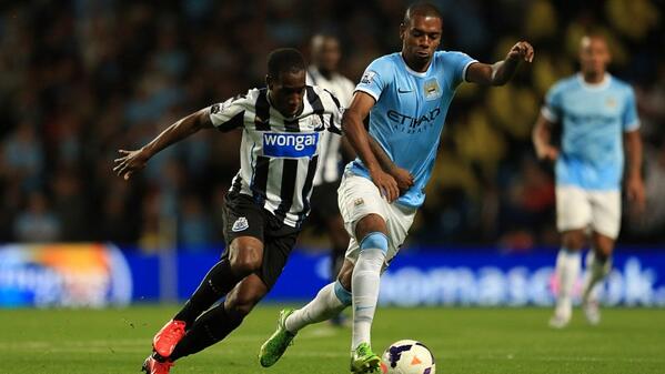 Fernandinho Was One of City's Debutantes in Action on Monday.