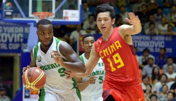 D'Tigers Against China at the Stankovic Cup.