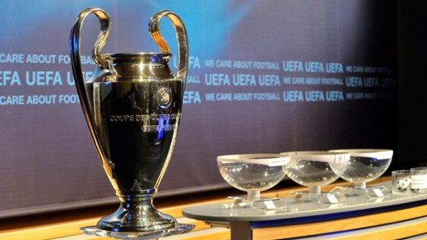 Uefa Champions League Play-Off Round Draw.
