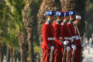 Royal guard of Morocco